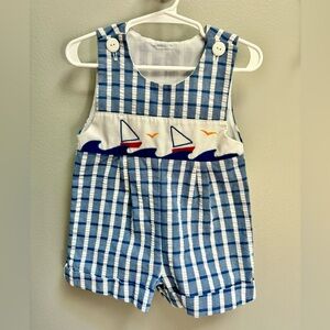 Vintage sailboat Jon Jon size 12 months